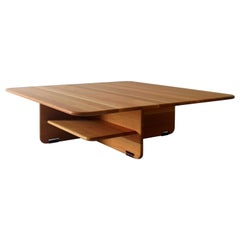 Alar Solid Rift White Oak Coffee Table by Izm Design
