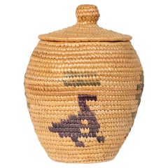 Tarro de cestería de Alaska