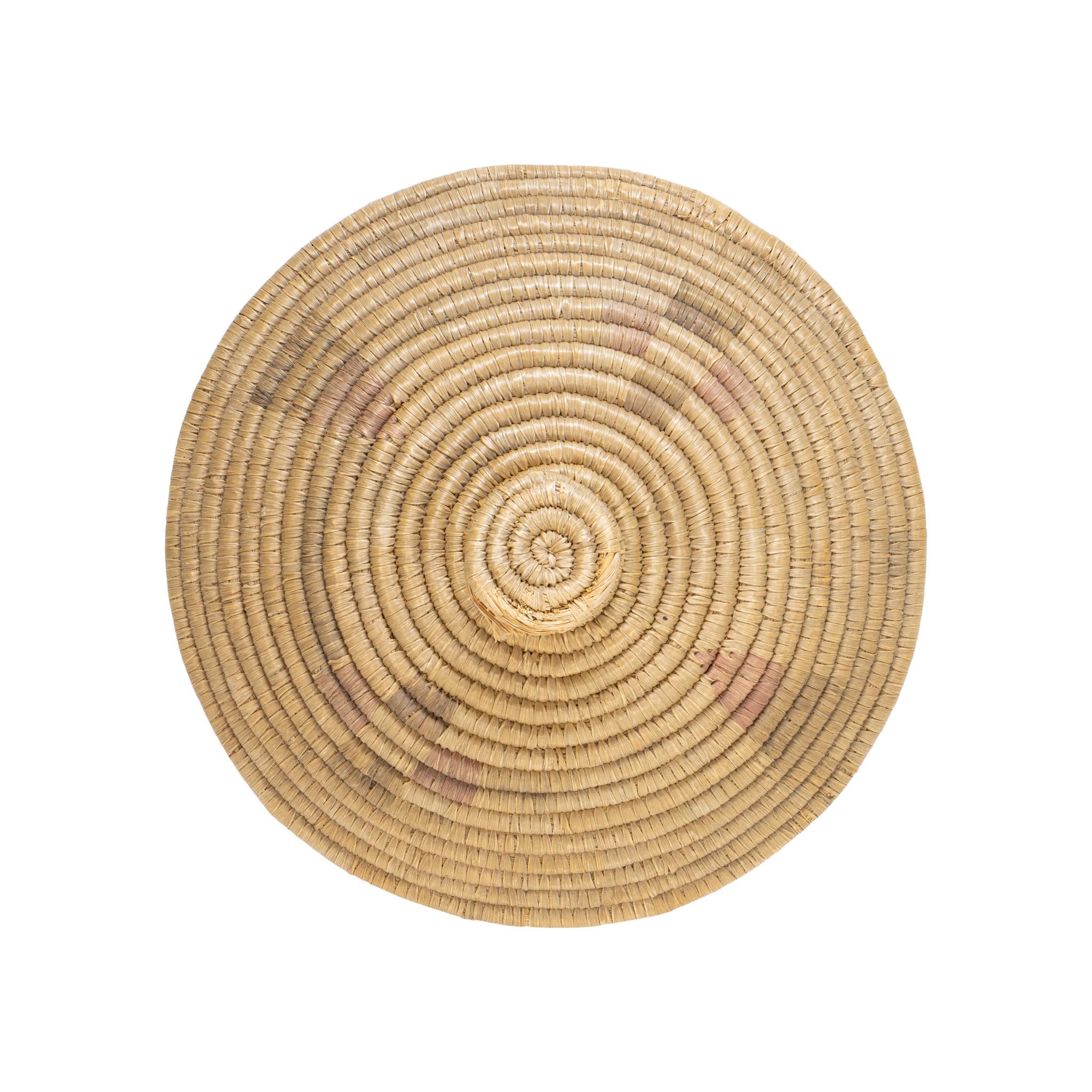 Native American Alaskan Eskimo Lidded Basket For Sale