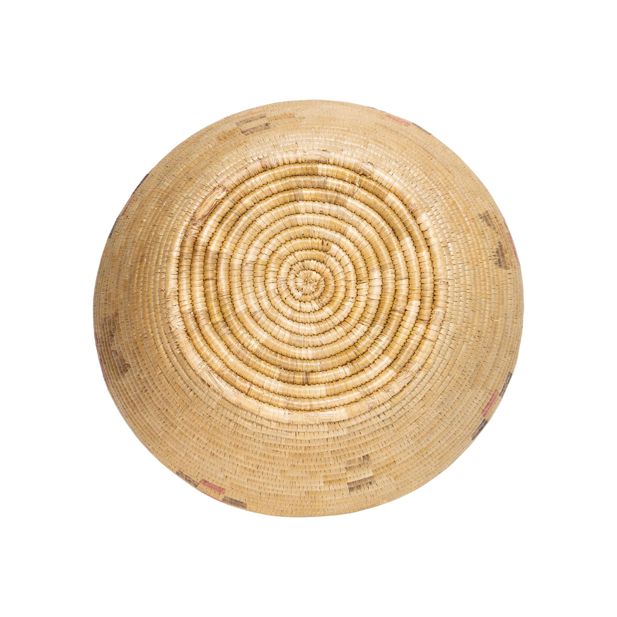 American Alaskan Eskimo Lidded Basket For Sale