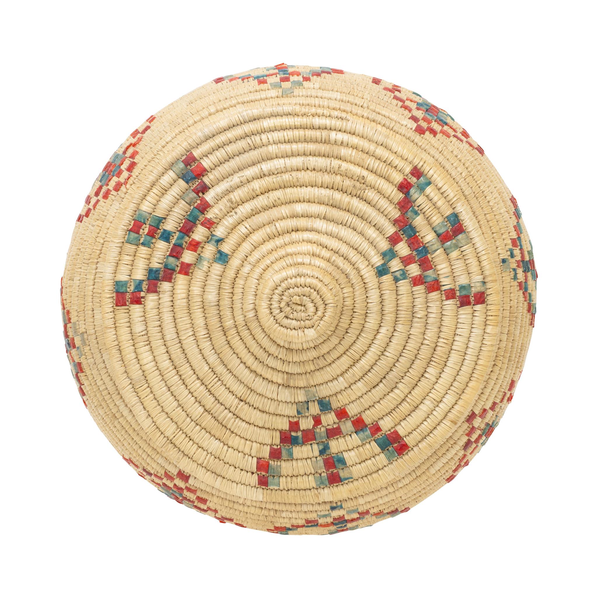 American Alaskan Lidded Basket For Sale