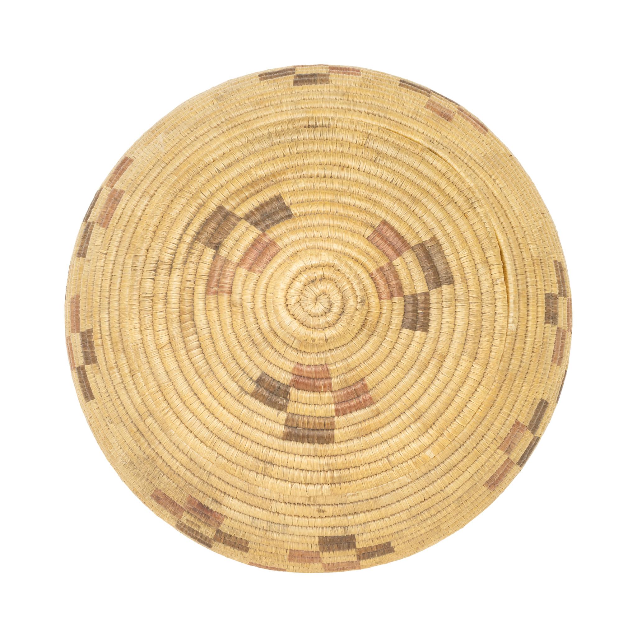 American Alaskan Lidded Basket For Sale