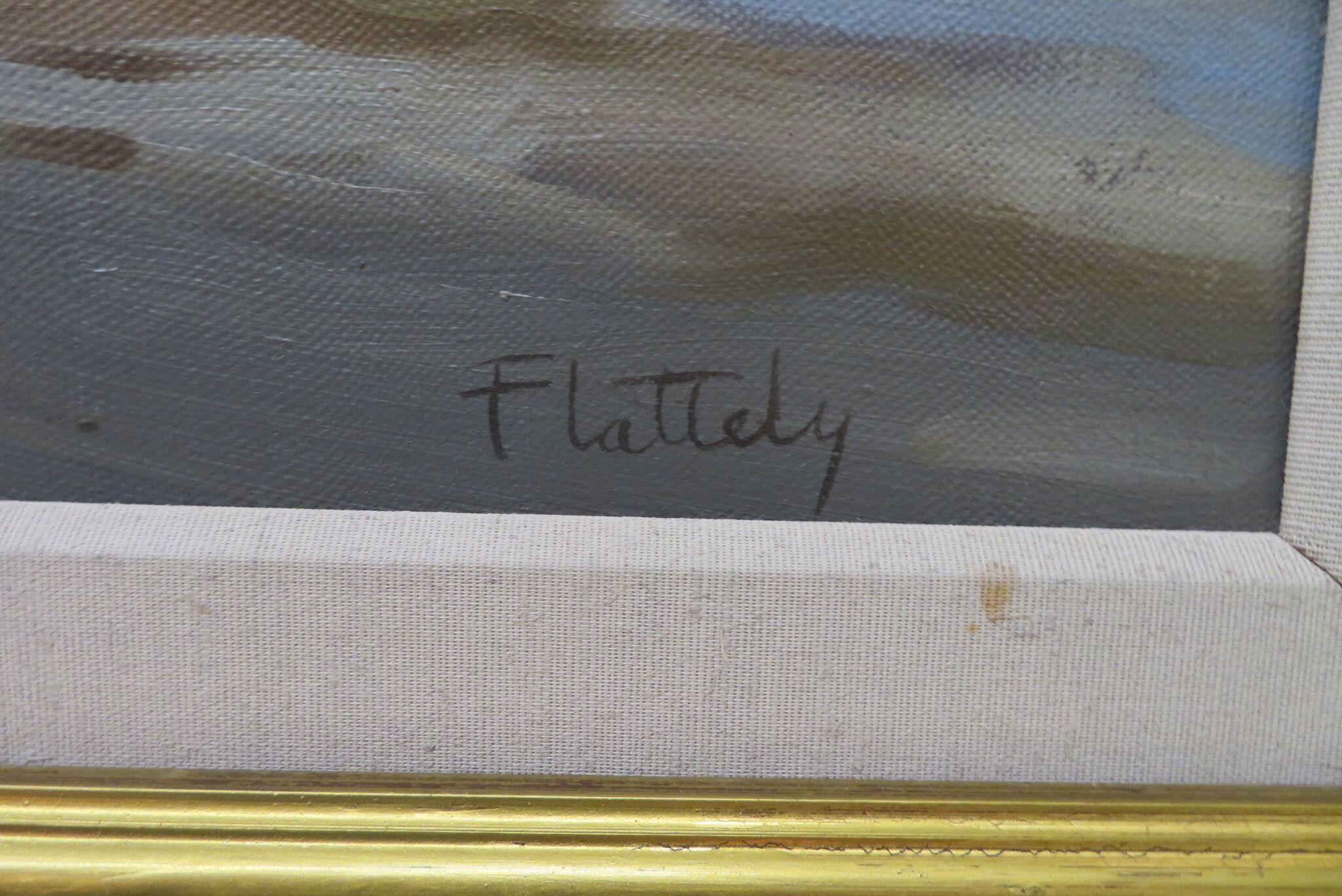 ARTISTE : Alastair Flattely RWA (1922-2009) Écossais 
TITRE : 