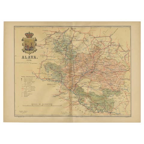 Álava in Northern Spain: The Geography of Basque Heritage and Terrain, 1902