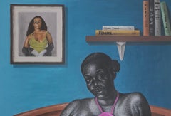 Hope 2 - 21. Jahrhundert, Zeitgenössisch, Figuratives Porträt, Modern, Frauen, Mode