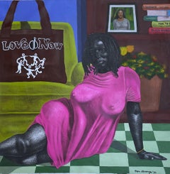 Esperanza - Siglo XXI, Contemporáneo, Retrato Figurativo, Moderno, Mujer, Moda