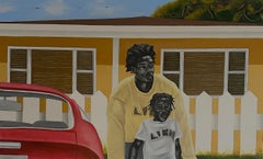 Iconico fin dal primo passo - XXI secolo, contemporaneo, figurativo moderno, amore