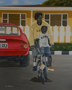 Iconico fin dal primo passo - XXI secolo, contemporaneo, figurativo moderno, amore