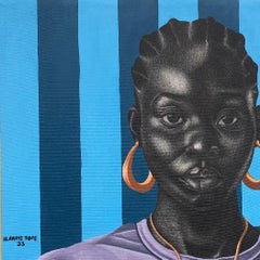 Les Mannequins (The Supermodels) 2 - 21st Century Contemporary, Figurative, Hair