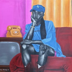 Longing 2 -21st Century, Contemporary, Figurative Portrait, Modern Women Fashion