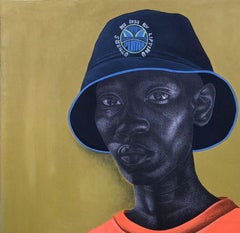 Playboy -21st Century, Contemporary, Figurative Portrait, Modern, Men, Fashion