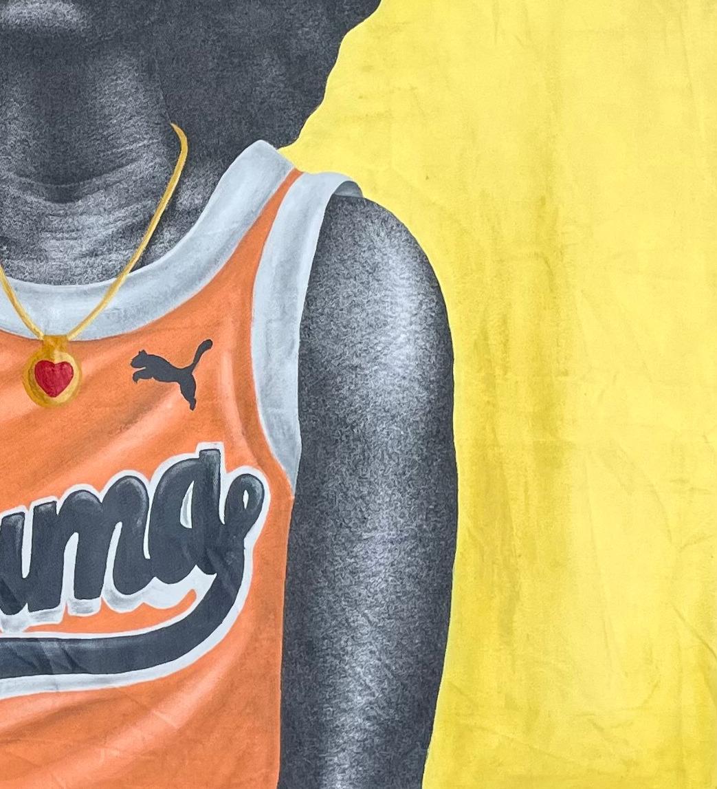 Supermodels IV - 21° secolo, Contemporaneo, Ritratto figurativo, Puma, Moderno 3