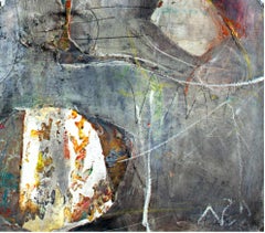 'Motion So Soft' Mixed media, signed