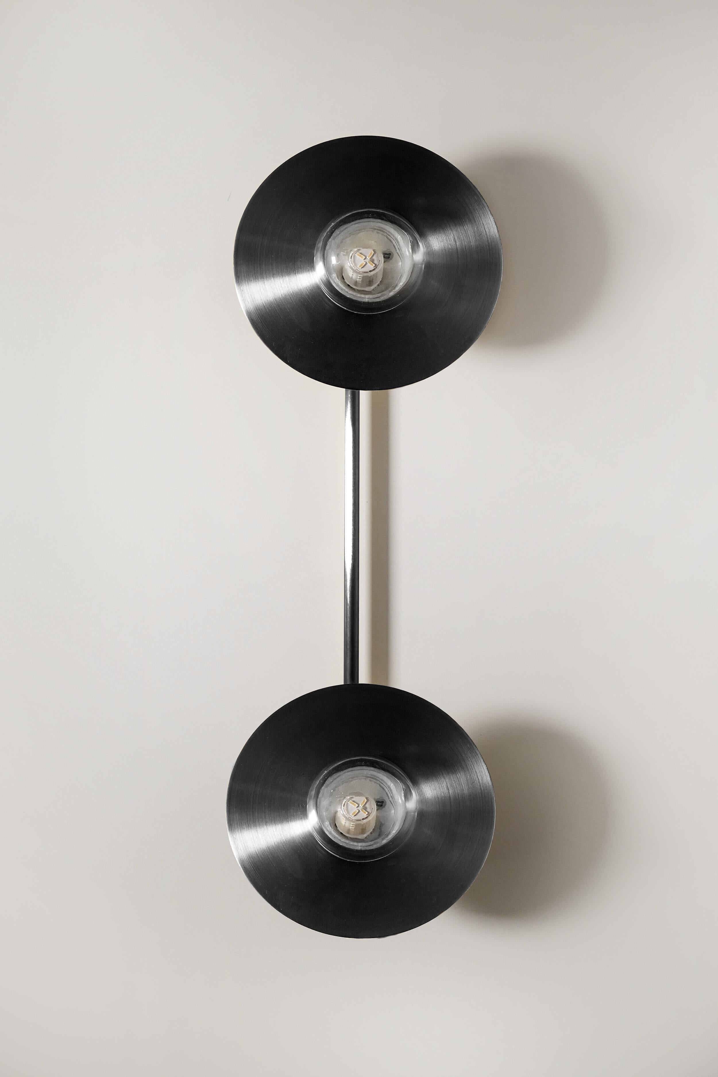 Contemporary Alba Double Wall Light by Contain For Sale