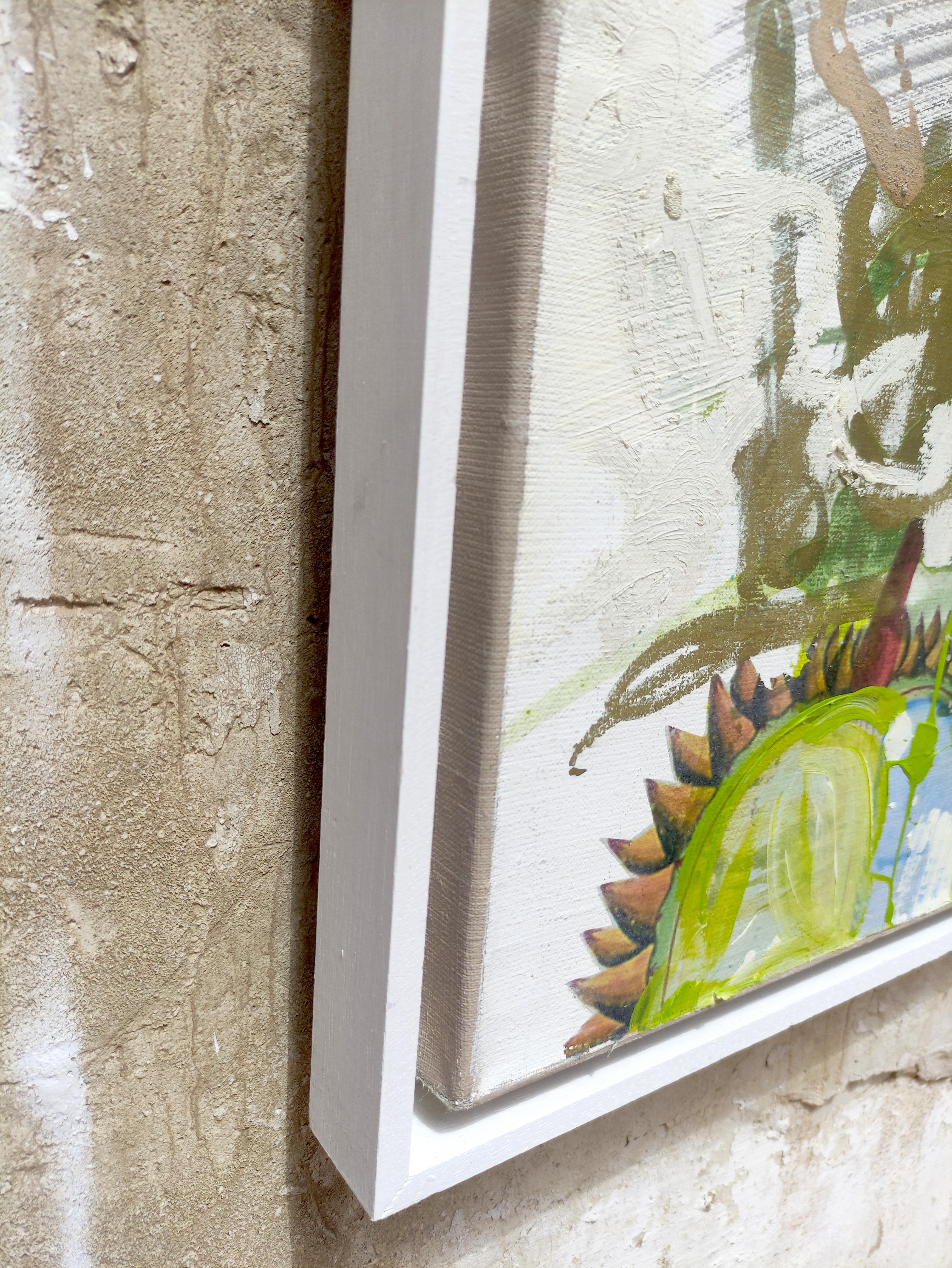 Durians - Abstrait Painting par Alba Escayo