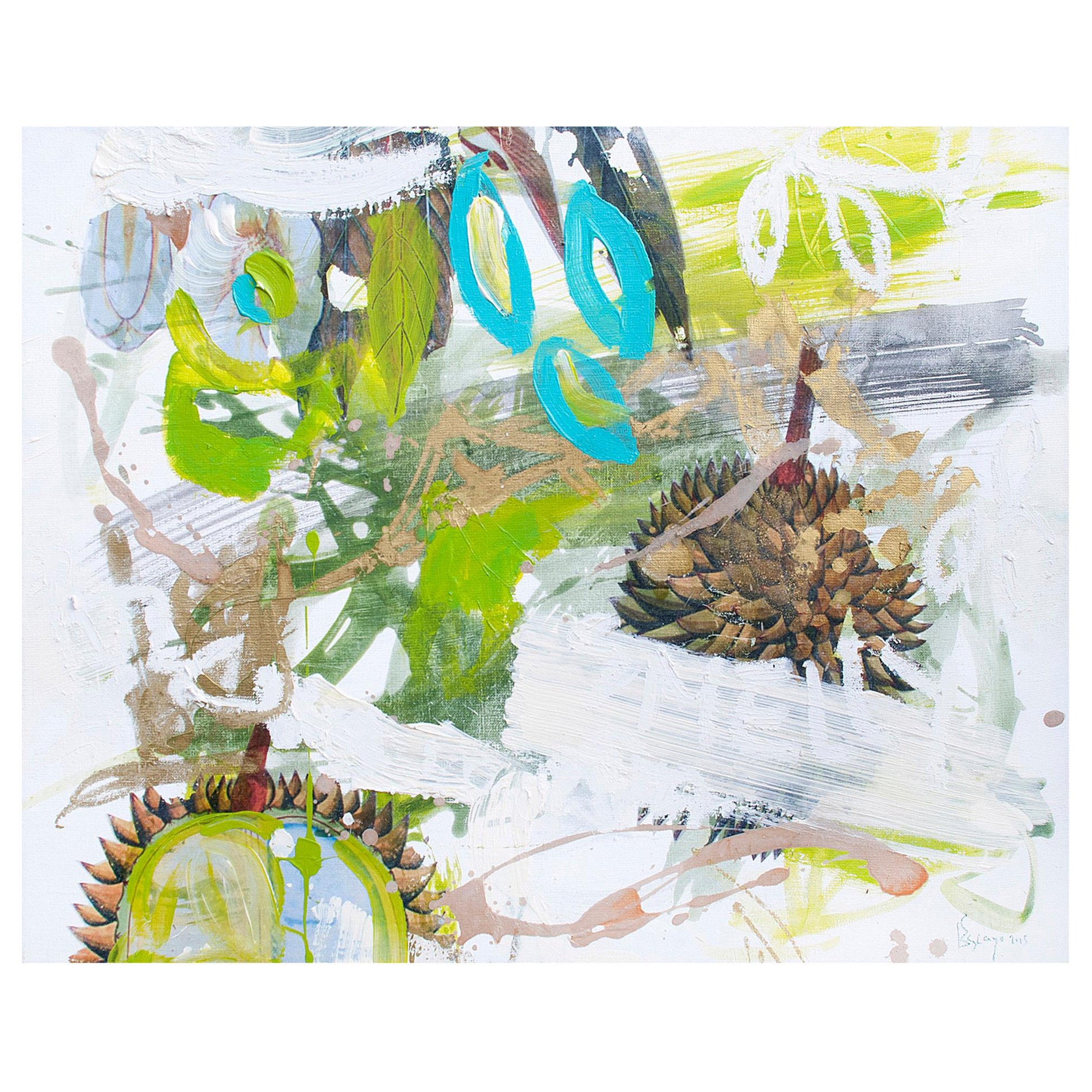 Figurative Painting Alba Escayo - Durians