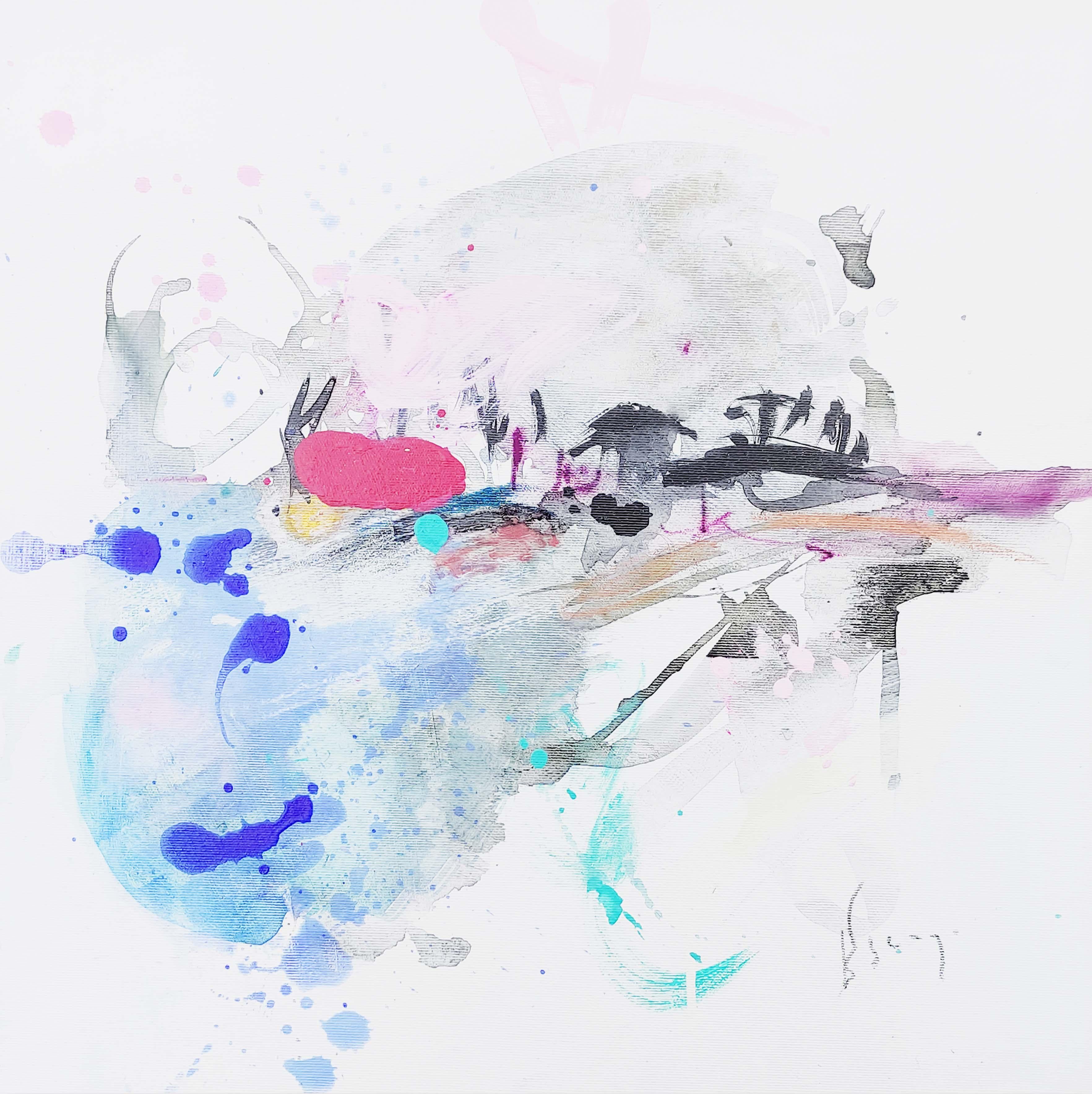 Alba Escayo Abstract Painting – Island III