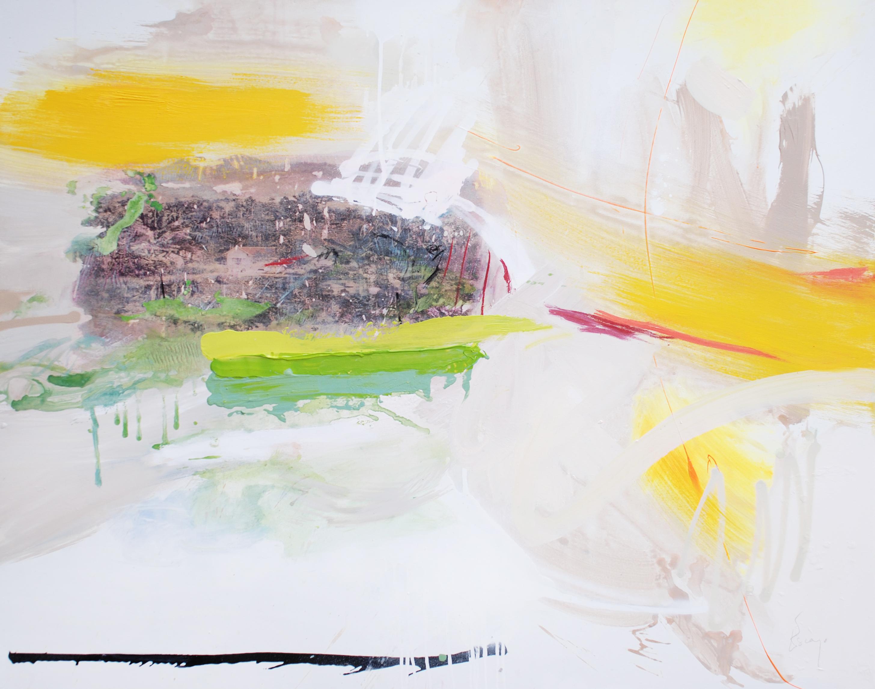 Alba Escayo Abstract Painting – Erinnerungen
