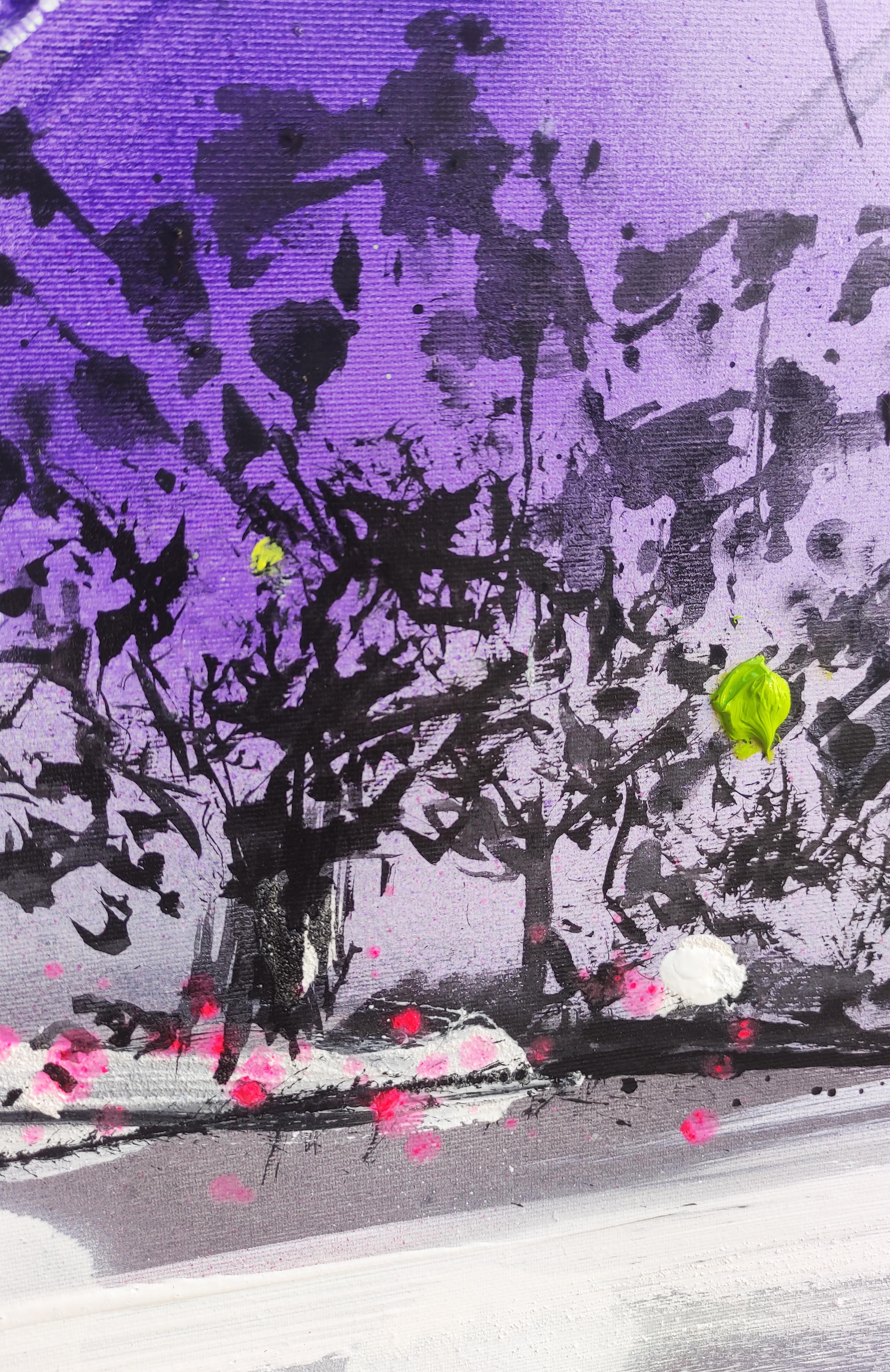 Eichenbaum – Painting von Alba Escayo