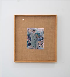 Zeitgenössische figurative Ölmalerei von nackten Figuren Alba Fabre Spanische Künstlerin