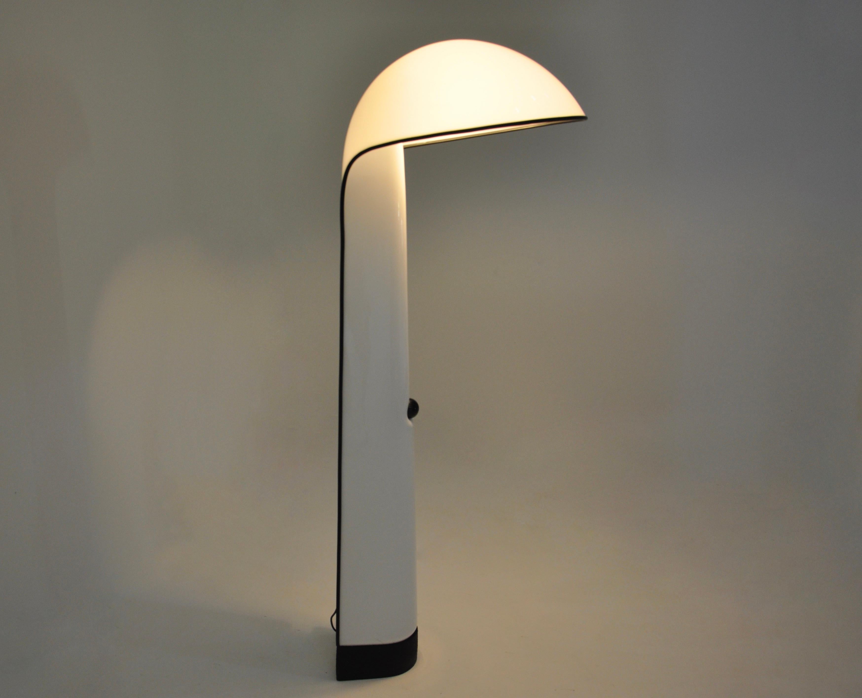 Alba Lamp de Sergio Brazzoli y Ermanno Lampa para Harvey Guzzini, años 1970 Metal en venta