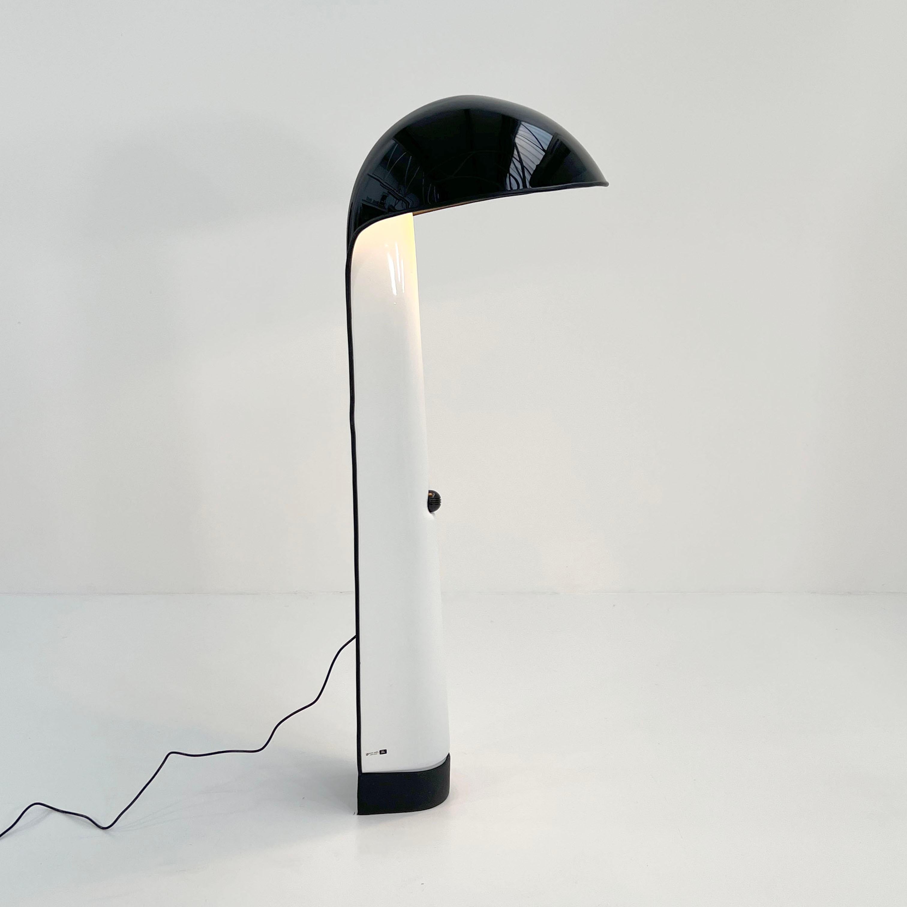 Metal Alba Floorlamp by Ermanno Lampa & Sergio Brazzoli for Harvey Guzzini, 1970s For Sale