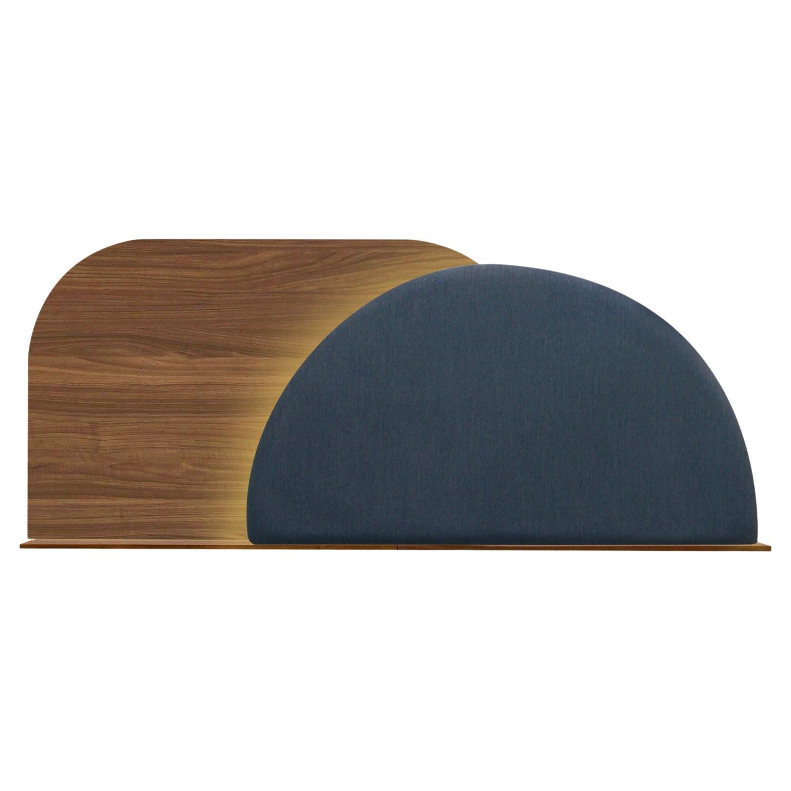 Alba headboard M - Large rectangle (L) + Semicircle For Sale