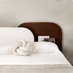 Alba Headboard M - Oak Large (L) + Blue Small Rectangle