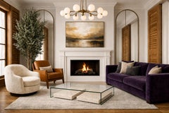 Alba Italienischer Travertin Marmor Couchtisch Modern Luxus Skulpturales Design