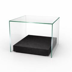 Tavolino in marmo Alba Design Contemporary Marmo Ardesia Nero CUSTOM MADE Spagna