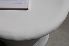 alba round plaster table by öken house studios