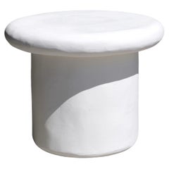alba round plaster table by öken house studios