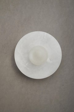 Alba Simple Wall Alabaster Light by Contain