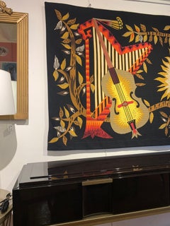 Alba Tapestry Signed M.Ray, by Michele Ray manufactured by Aubusson