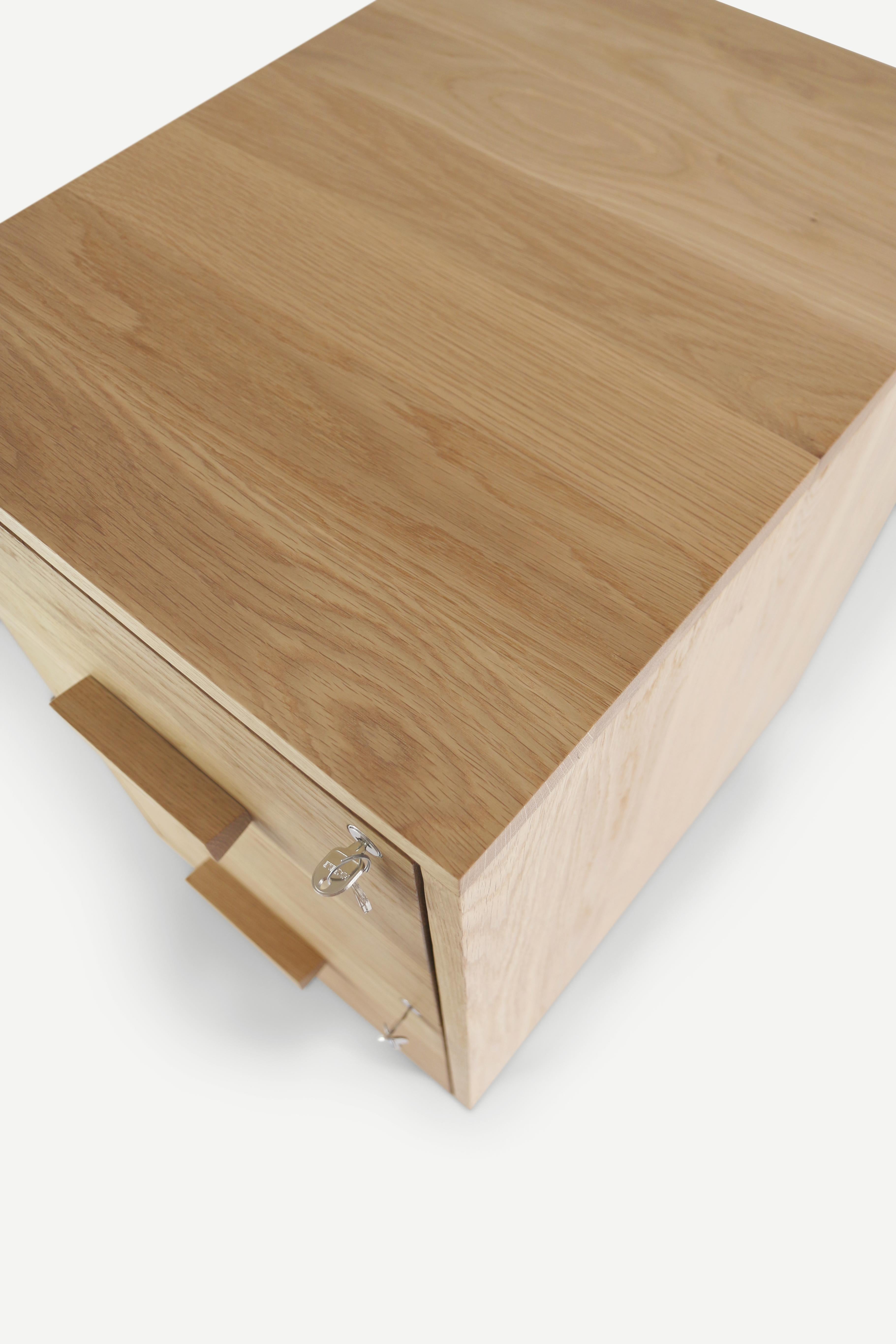 If you're looking for a modern, high-quality, stylish storage solution for your study or home office, look no further than the Alba Wooden Filing Cabinet with 2 Drawers.

This wooden file cabinet is a must-have for anyone who needs to keep their