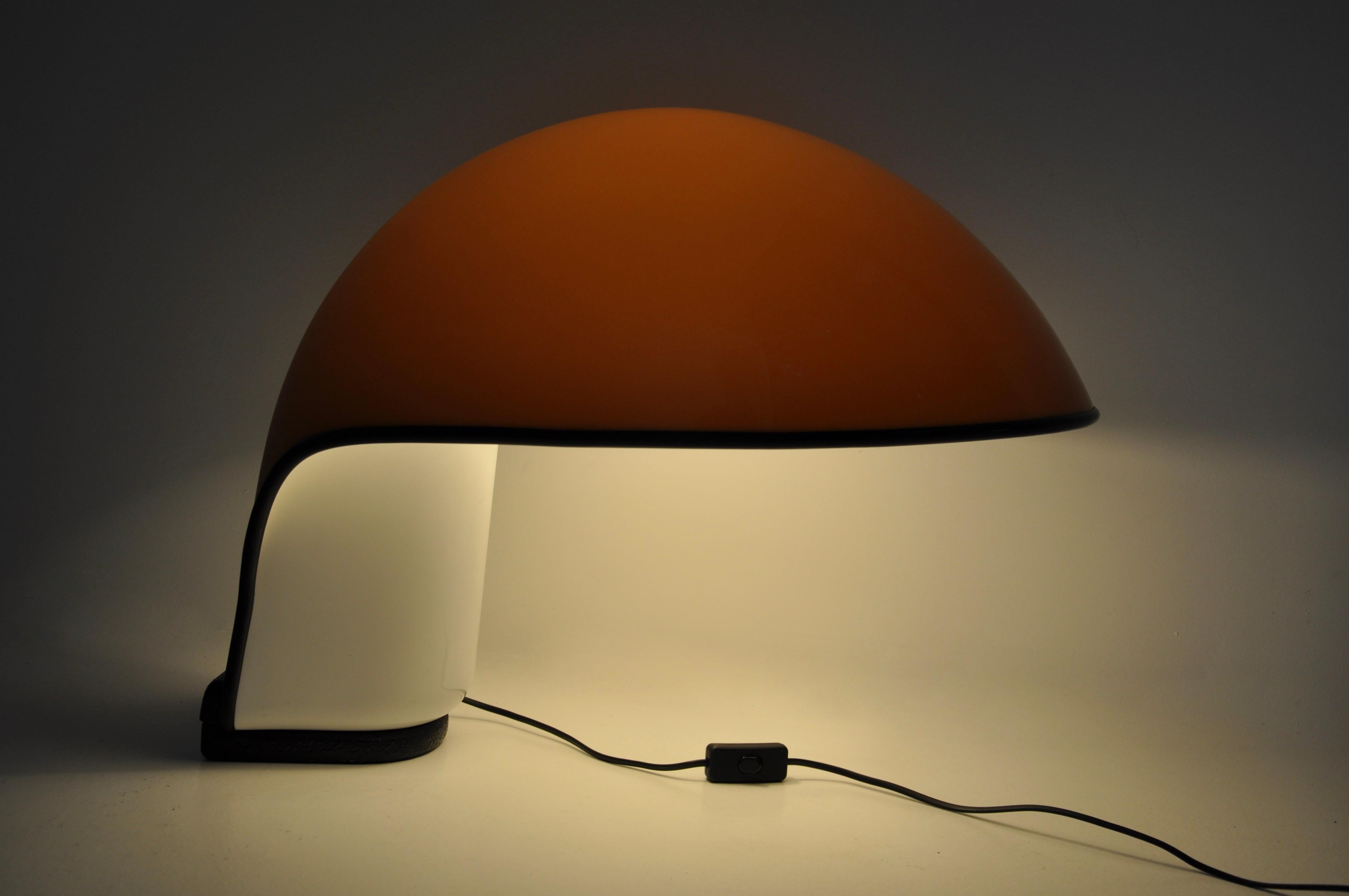Metal Albanella table lamp by Sergio Brazzoli & Ermanno Lampa for Harvey Guzzini, 1970