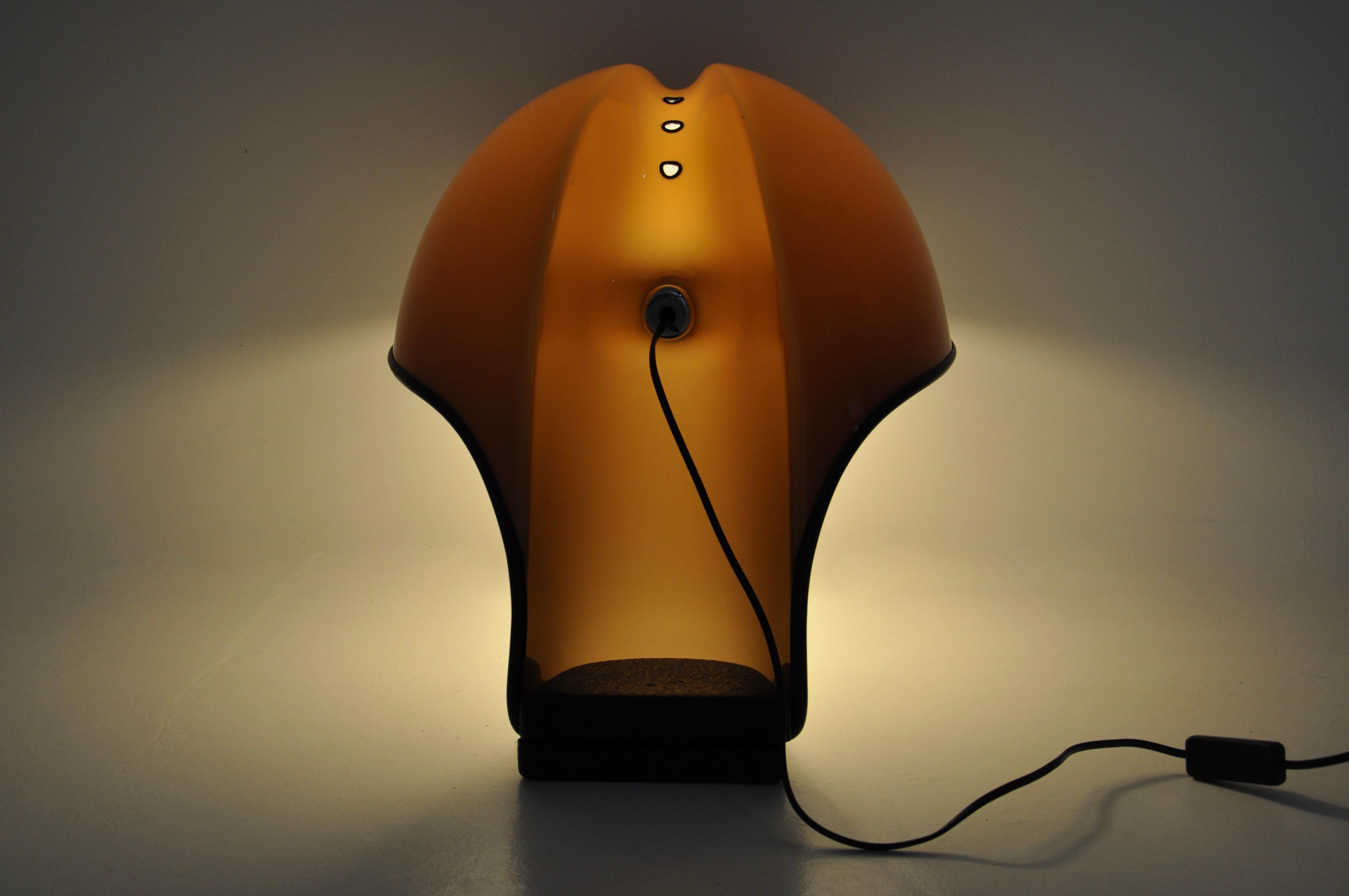 Albanella table lamp by Sergio Brazzoli & Ermanno Lampa for Harvey Guzzini, 1970 2