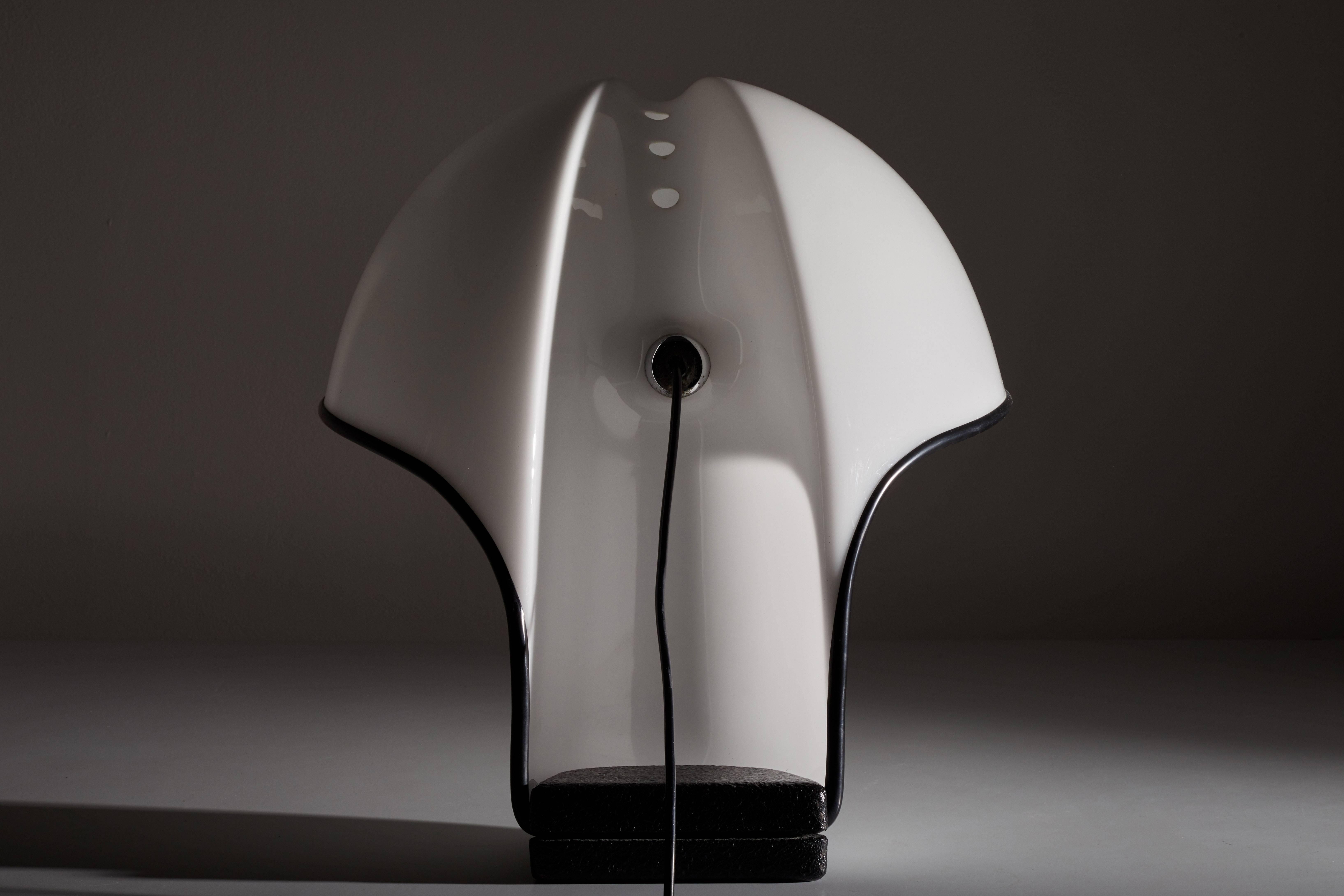 Acrylic Albanella Table Lamp by Sergio Brazzoli & Ermanno Lampa for Guzzini For Sale