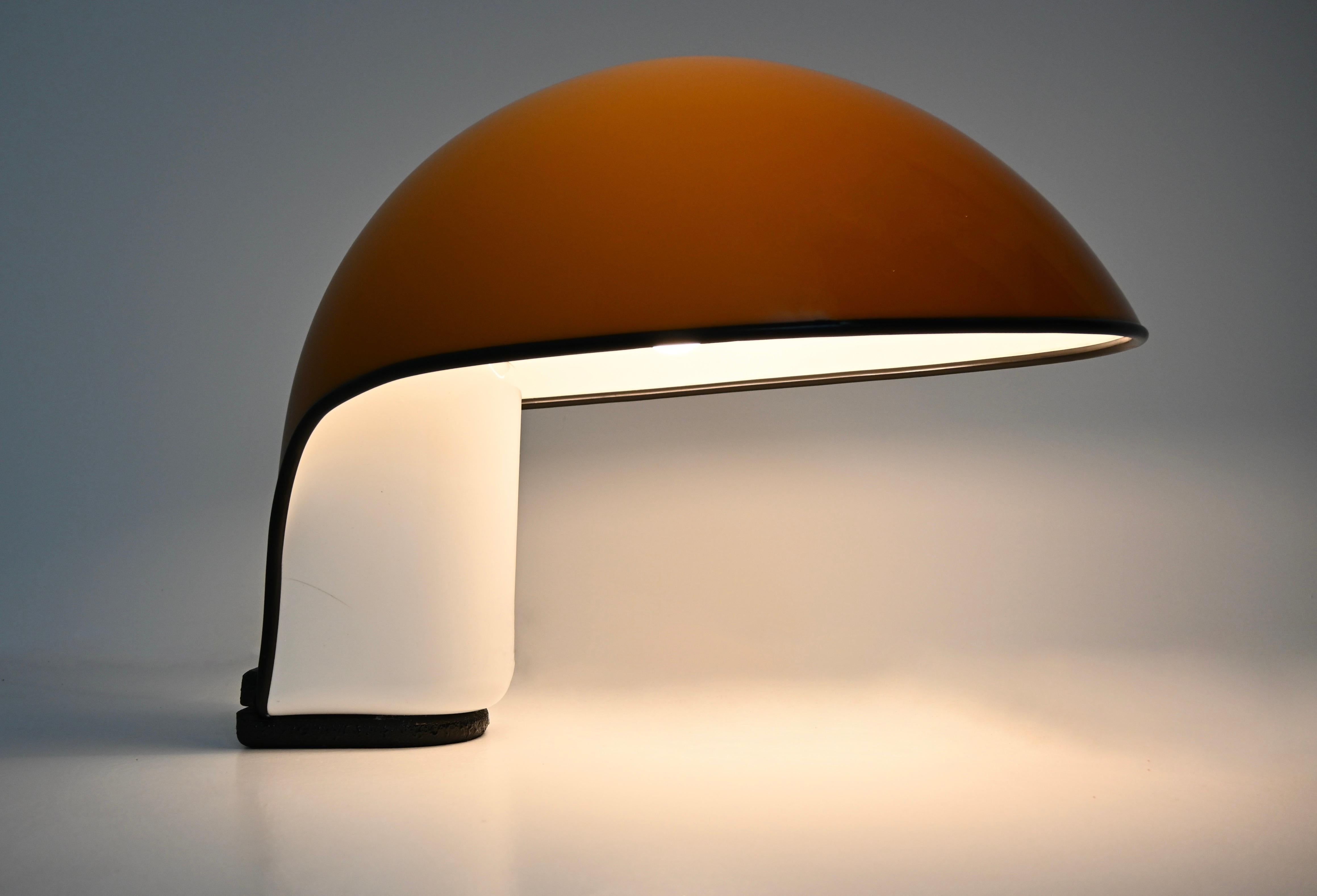 Mid-Century Modern Albanella table lamp by Sergio Brazzoli & Ermanno Lampa for Harvey Guzzini, 1970