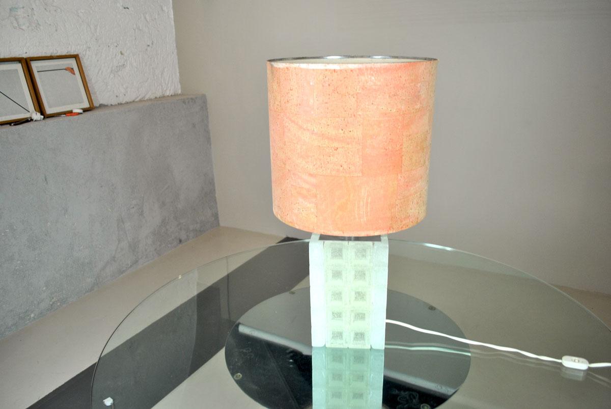 Late 20th Century Albano Poli for Poliarte Italian Midcentury Lamp For Sale