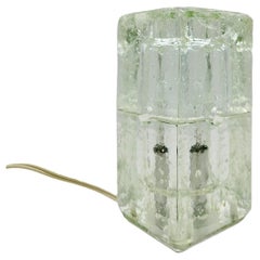 Albano Poli for Poliarte Murano Glass Table Lamp, Italy 1960s