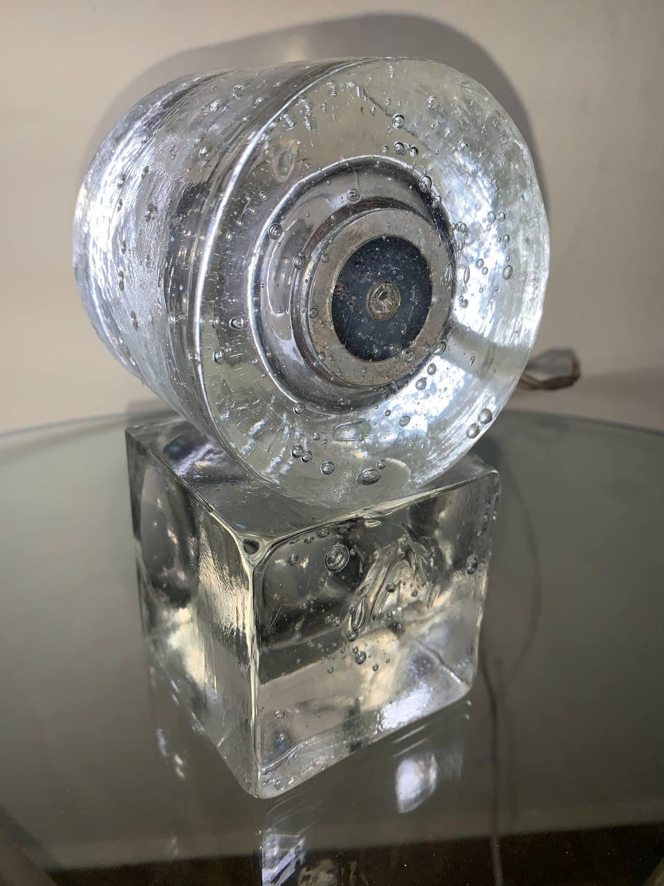 20th Century Albano Poli per Poliarte 1970 lampada da tavolo in vendita