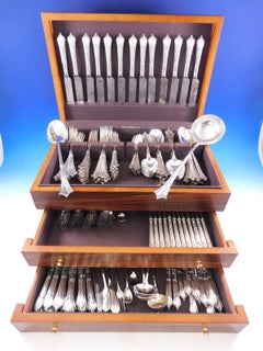 Albany by Mappin & Webb Sterling Silver Flatware Set Service Dinner 156 Pieces