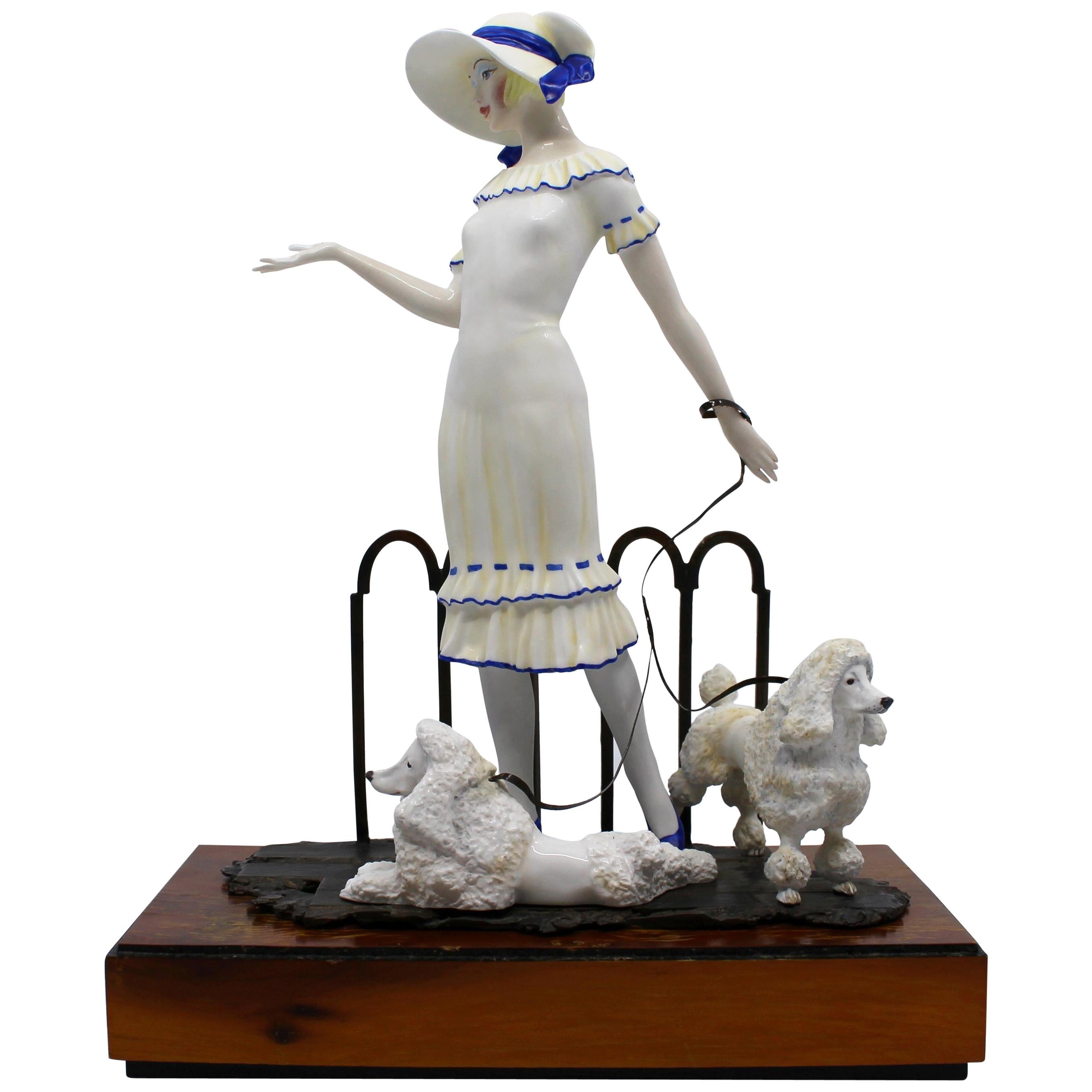 Albany Limited Edition Porcelain and Bronze Figurine Paris