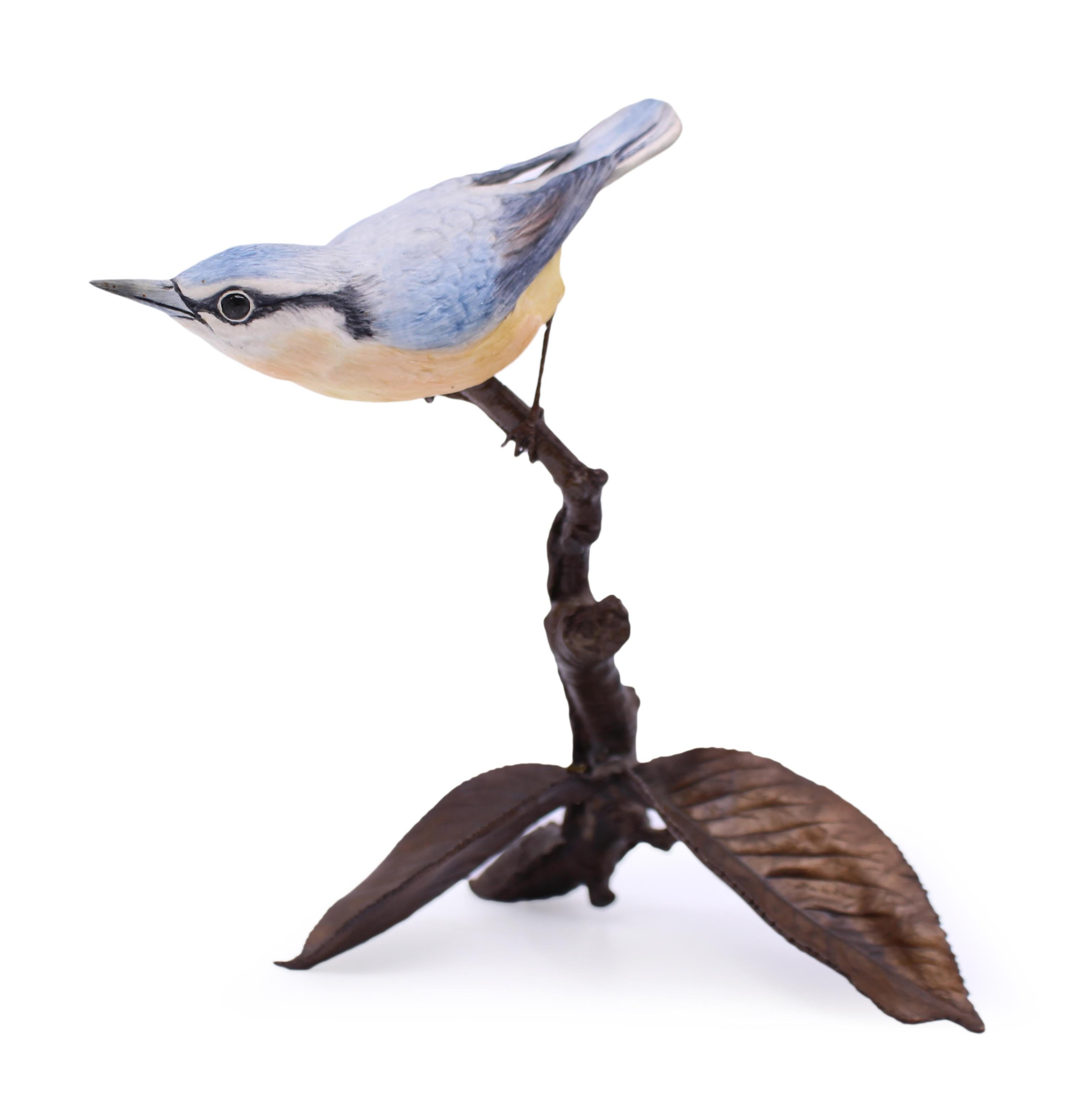 Albany Worcester County birds porcelain & bronze nuthatch


Albany Fine China Ltd England, Worcester

Nuthatch from the County Birds series

Measures: Height 16 cm / 6 1/4 in

Condition Very good condition; free from chips, cracks or