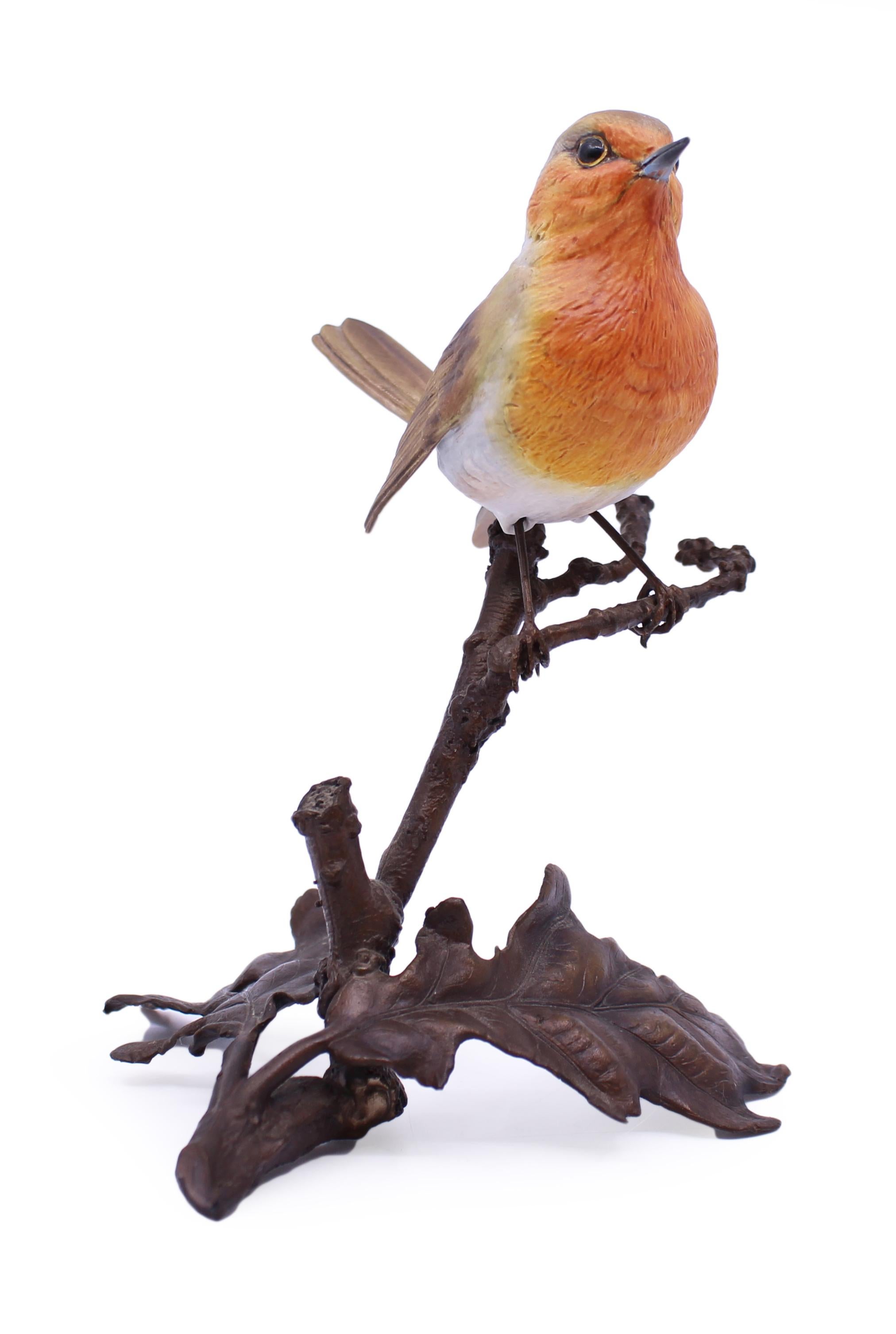 Albany Worcester county birds porcelain & bronze robin


Albany Fine China Ltd England, Worcester

Robin from the County Birds series

Measures: Height 14 cm / 5 1/2 in

Condition Very good condition; free from chips, cracks or