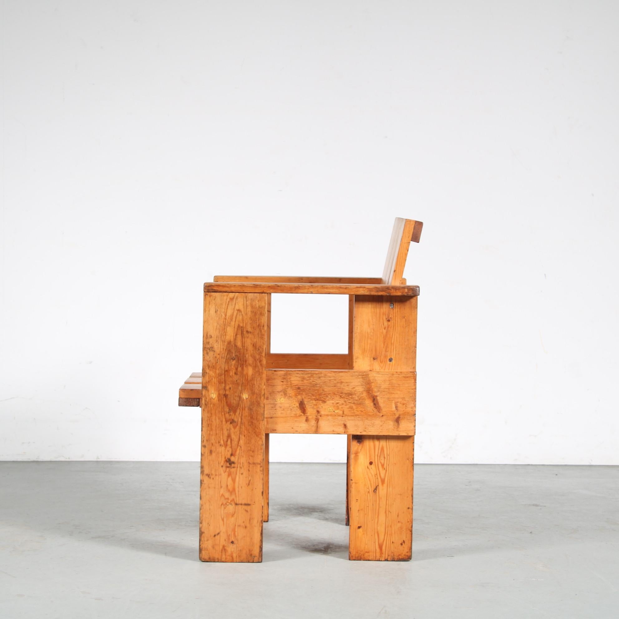 Dutch “Albatros” Chair by Gerrit Rietveld, the Netherlands, 1951