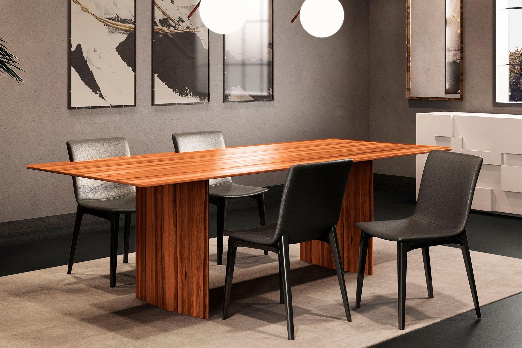 Mesa de nogal americano Albedo Praia de Carlo Cumini en Nuevo estado para la venta en New York, NY