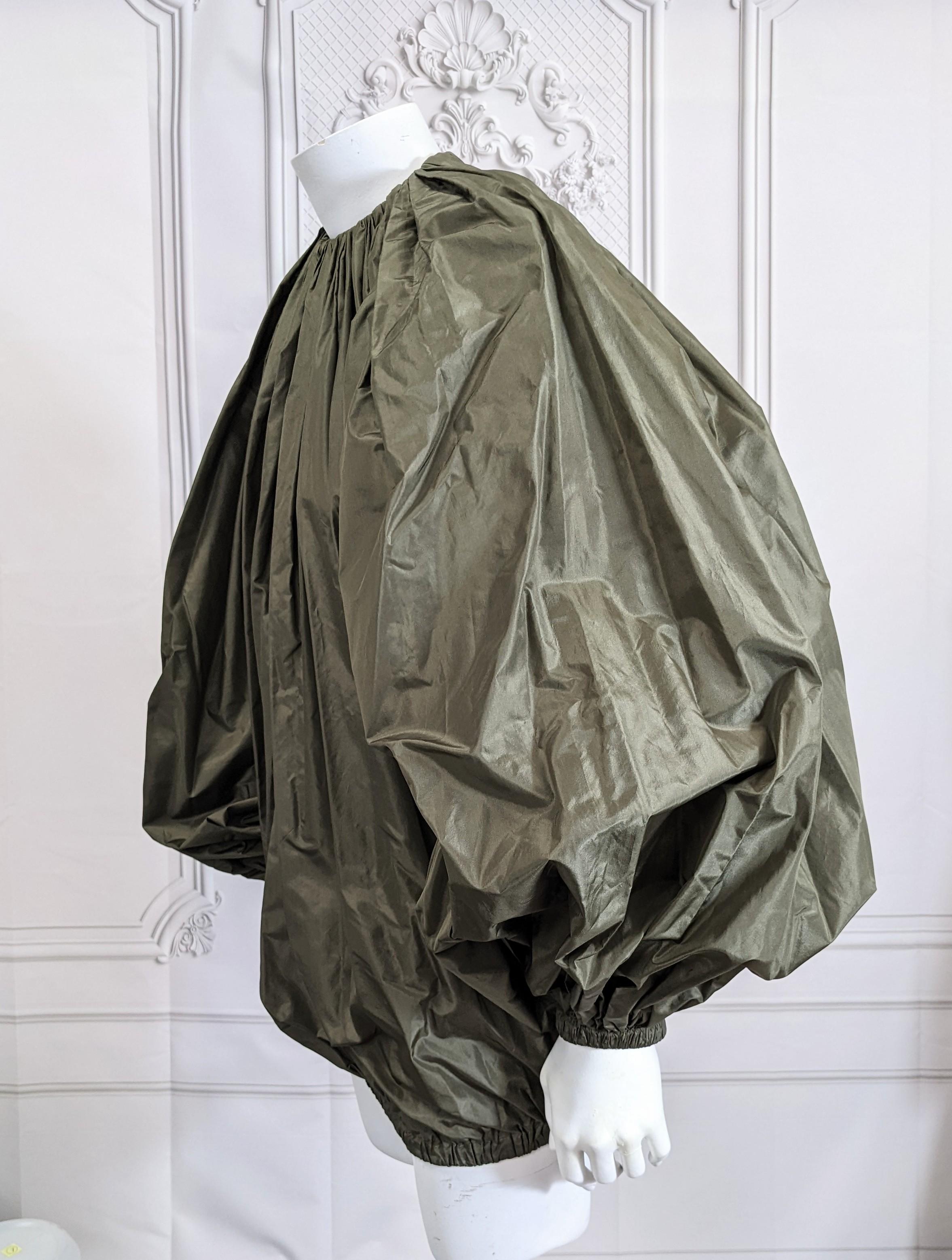Alber Elbaz für Yves Saint Laurent Papier-Bluse aus Seidentaft, A/H 2000 im Zustand „Hervorragend“ im Angebot in New York, NY