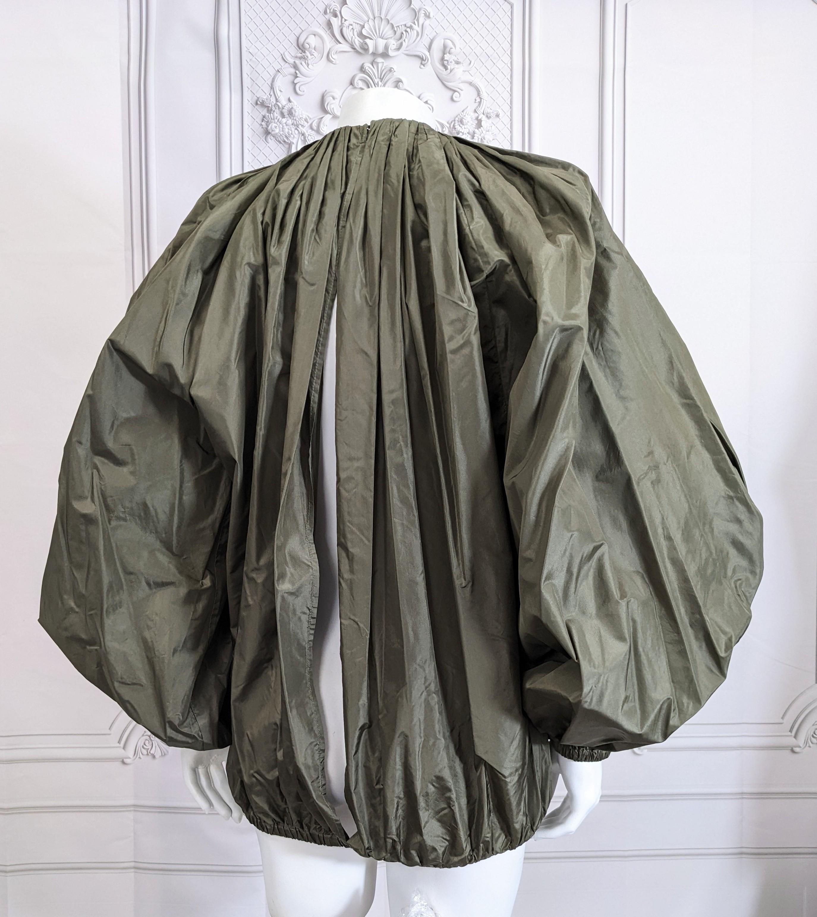 Alber Elbaz for Yves Saint Laurent Paper Silk Taffeta Blouse, A/H 2000 In Excellent Condition For Sale In New York, NY